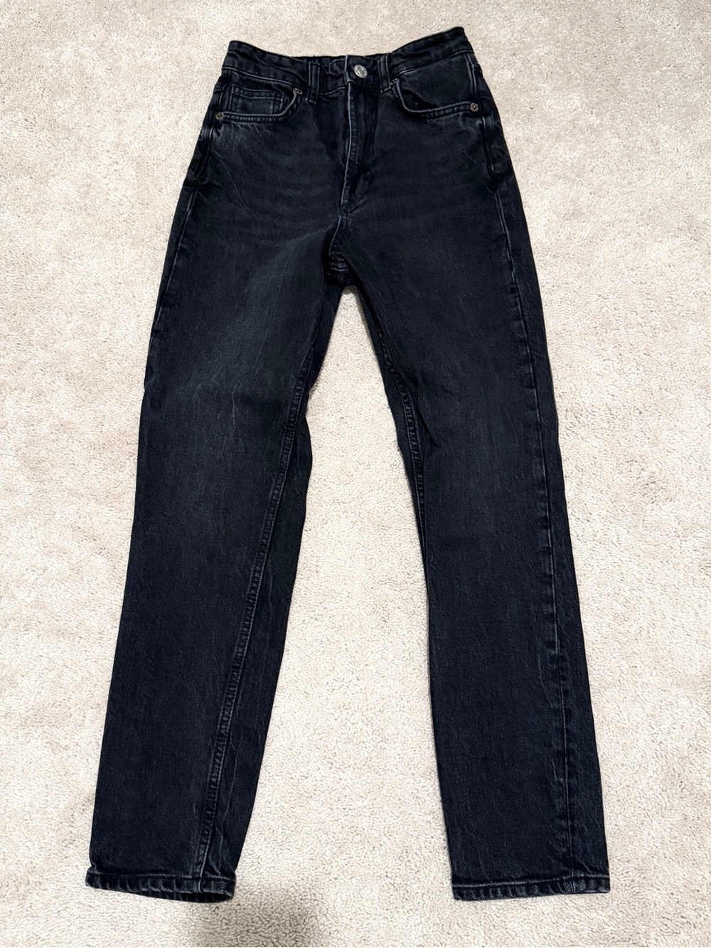 Zara Black Denim Jeans